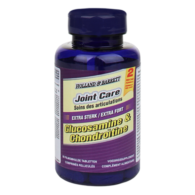Holland & Barrett Glucosamine Chondroïtine Extra Sterk (60 Tabletten)