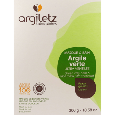 Argiletz argile verte ultra fine - 300g