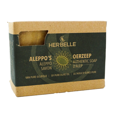 Herbelle Aleppo's Oerzeep Olijf (180 g)