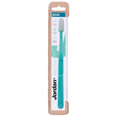 Jordan Green Clean Tandenborstel - Medium