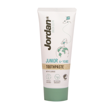 Jordan Green Clean Tandpasta Junior - 50ml
