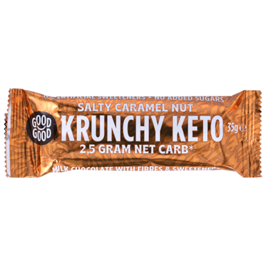 Good Good Krunchy Keto Bar Salty Caramel Nut (35g)