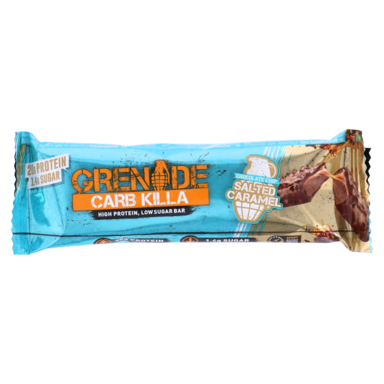 Grenade Carb Killa Barre Protéinée Caramel Salé - 60g