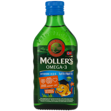 Möller's Omega-3 Levertraan Tutti Frutti - 250ml