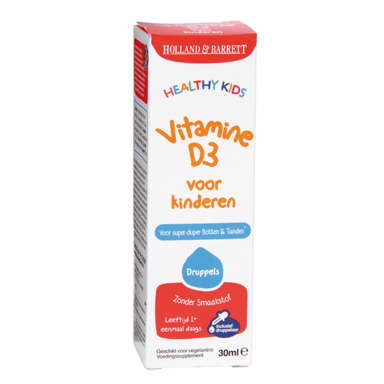 Holland & Barrett Vitamine D3 Druppels Kids (30ml)