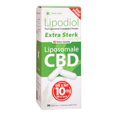 Neo-Cure Lipodiol Liposomale CBD Extra Sterk, 10mg (30 Capsules)