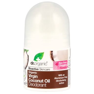 Dr Organic Déodorant à l'huile vierge de coco 50 ml