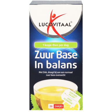 Lucovitaal Zuur Base Thee - 20 theezakjes