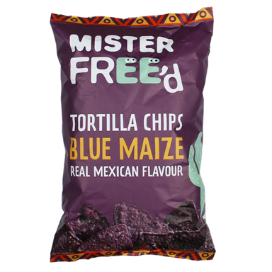 Mister Free'd Tortilla Chips Blue Maize