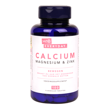 H&B Everyday Calcium, Magnesium & Zink (100 Tabletten)