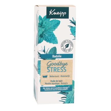 Kneipp Goodbye Stress Huile de Bain Menthe Aquatique et Romarin - 100ml