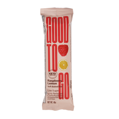 Good To Go Raspberry Lemon Keto Bar - 40g