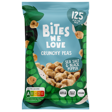 Bites We Love Crunchy Peas Black Pepper (35gr)