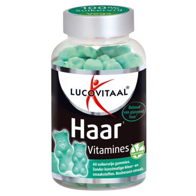 Lucovitaal Haar Vitamines Bosbes (60 Gummies)