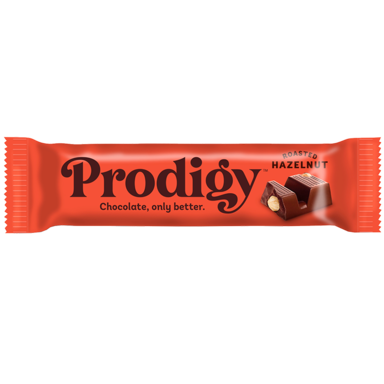 Prodigy Barre de Chocolat Noisettes Grillées - 35g
