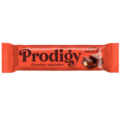 Prodigy Barre de chocolat Roasted Hazelnu (35 g)