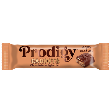 Prodigy Cahoots Barre de Chocolat Cacahuète & Caramel - 35g