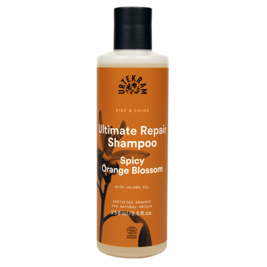 Urtekram Rise & Shine Ultimate Repair Shampoo Spicy Orange Blossom - 250ml