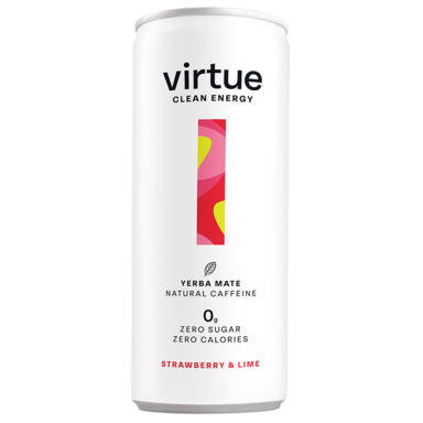 Virtue Yerba Mate Strawberry & Lime (250ml)