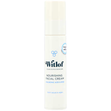 Witlof Nourishing Facial Cream Hyaluronic Acid & Squalaan - 50ml