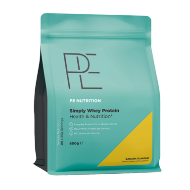 PE Nutrition Simply Whey Protein Banana - 600g