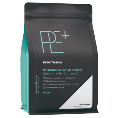 PE Nutrition Performance Whey Protein Unflavoured - 900g