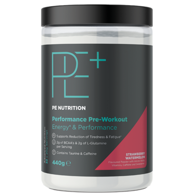PE Nutrition Performance Pre-Workout Fraise et Pastèque - 440g