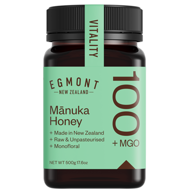 Egmont Honey Manuka Honey Monofloral MGO 100+ - 500gr