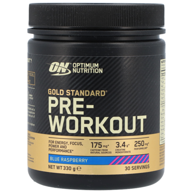 Optimum Nutrition Gold Standard Pre-Workout Blue Raspberry - 330g