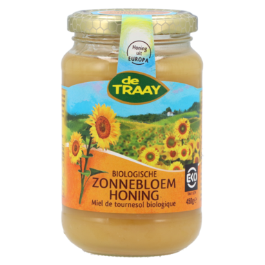 De Traay Miel de Tournesol Biologique (450 g)