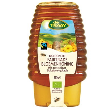 De Traay Miel Toutes Fleurs Biologique équitable (450 g)