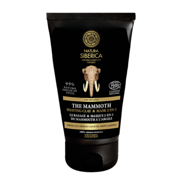 Natura Siberica For Men Shaving Clay & Mask 2-in-1 - 150ml