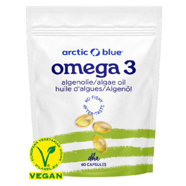 Arctic Blue Omega 3 Algenolie (60 Capsules)