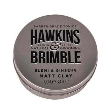 Hawkins & Brimble Pommade d'argile matte pour cheveux (100 ml)