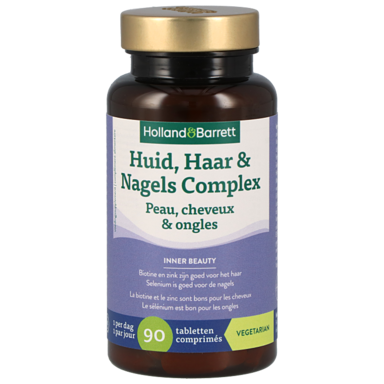 Holland & Barrett Huid, Haar & Nagels Complex - 90 tabletten