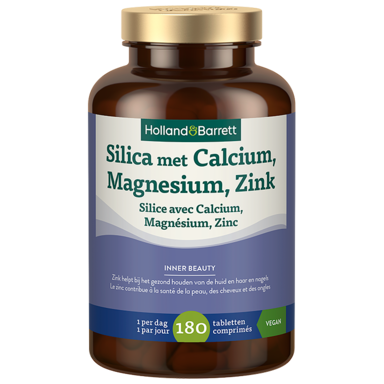 Holland & Barrett Silica met Calcium, Magnesium, Zink - 180 tabletten
