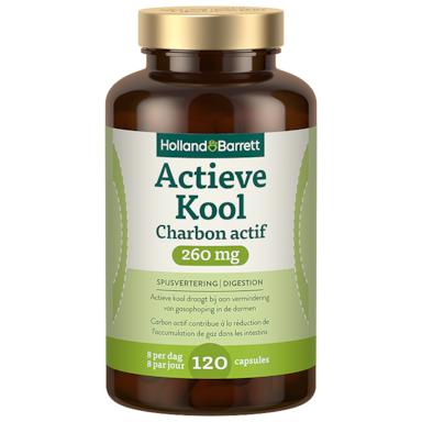 Holland & Barrett Actieve Kool 260 mg - 120 capsules