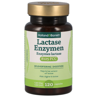 Holland & Barrett Lactase Enzymen (120 Capsules)