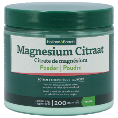 Holland & Barrett Magnesium Citraat Poeder - 200 g