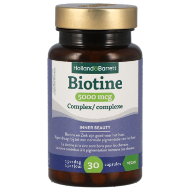 Holland & Barrett Biotine Complex 5000mcg - 30 capsules