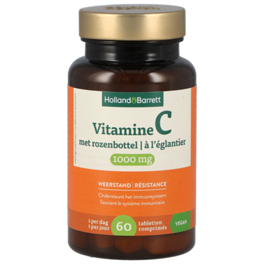 Holland & Barrett Vitamine C met Rozenbottel 1000mg - 60 tabletten