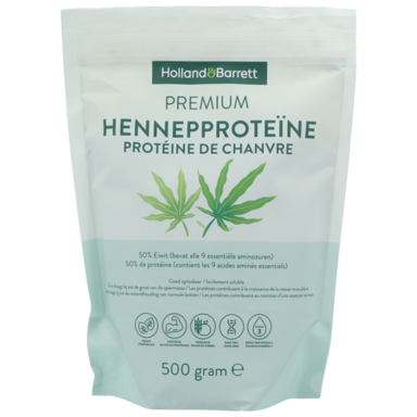 Holland & Barrett Premium Hennepproteïne Poeder (500gr)