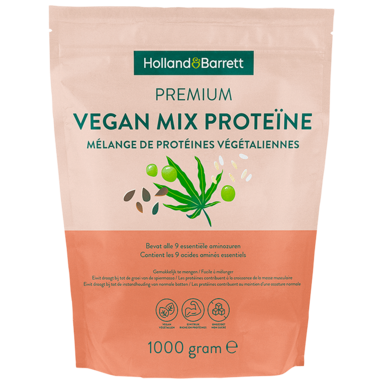 Holland & Barrett Premium Vegan Mix Proteïne Poeder - 1kg