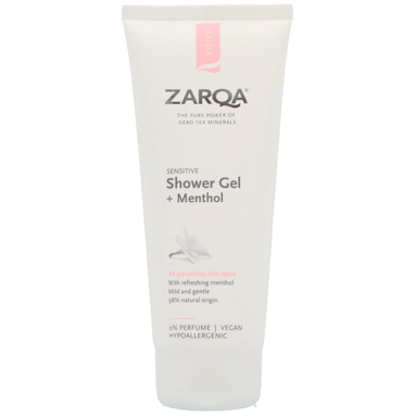 Zarqa Body Shower Gel + Menthol - 200ml