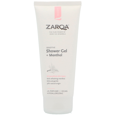 Zarqa Shower Gel Sensitive + Menthol (200ml)