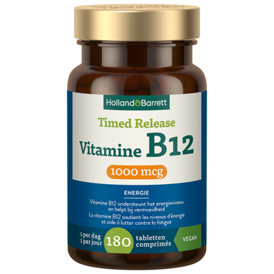 Holland & Barrett Timed Release Vitamine B12 1000mcg - 180 tabletten