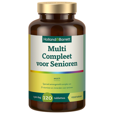 Holland & Barrett Multi Compleet voor Senioren - 120 Tabletten