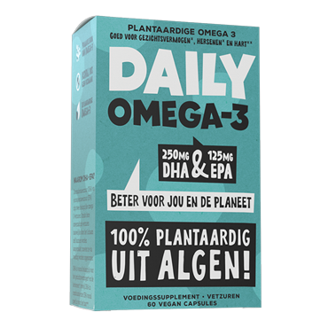 Daily Supplements Oméga-3 avec DHA et EPA Vegan - 60 capsules