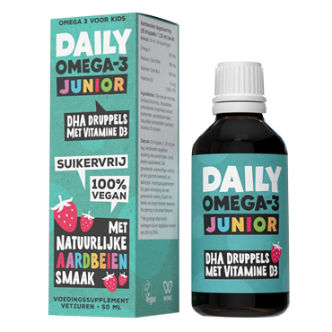 Daily Supplements Daily Omega-3 Junior met DHA en vitamine D3 (50ml)