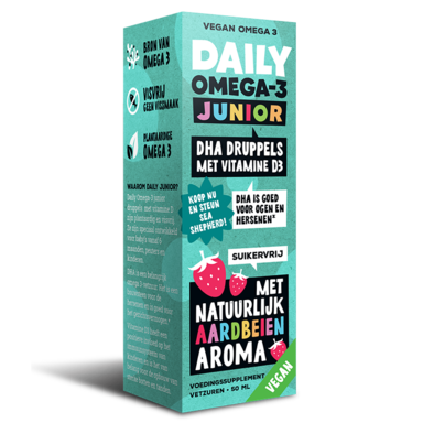 Daily Supplements Daily Omega-3 Junior met DHA en vitamine D3 (50ml)